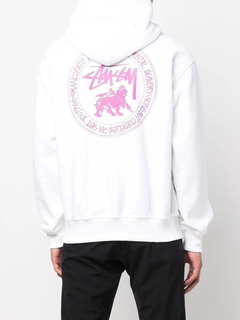 商品STUSSY|STUSSY - Cotton Logo Hoodie,价格¥984,第5张图片详细描述