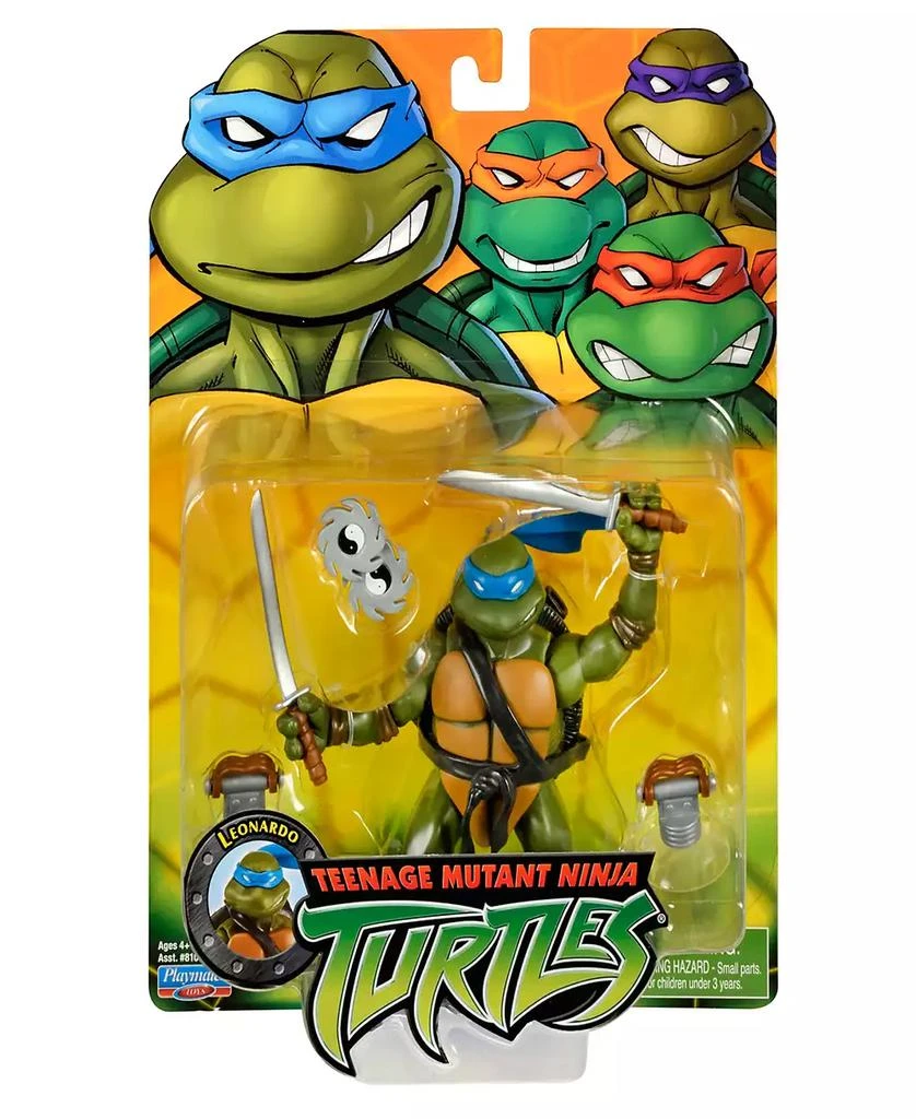 商品TEENAGE MUTANT NINJA TURTLES|Classic 2003 Leonardo Action Figure Toy,价格¥81,第1张图片