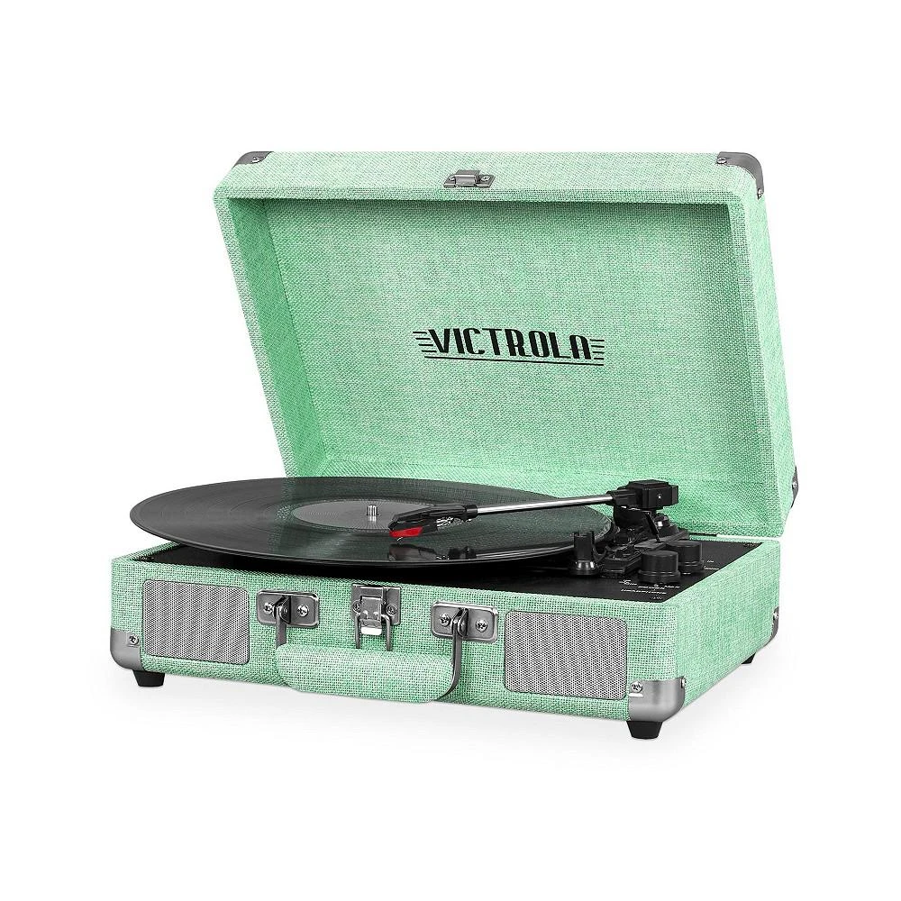 商品Victrola|Bluetooth Suitcase Record Player with 3-speed Turntable,价格¥447,第3张图片详细描述