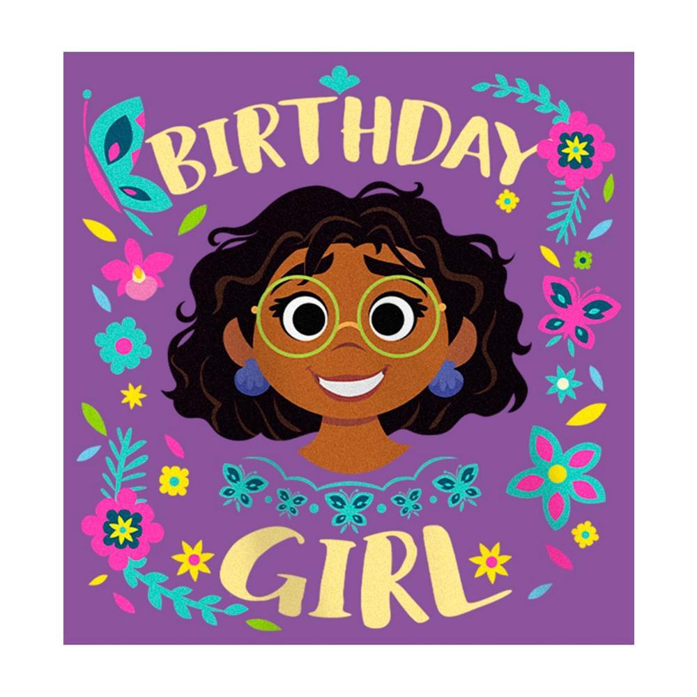 商品Disney|Girl's Encanto Birthday Girl Mirabel  Child T-Shirt,价格¥191,第4张图片详细描述