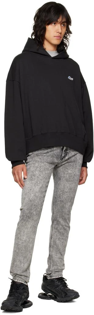 商品We11done|Gray Unbalanced Sweatshirt,价格¥758,第4张图片详细描述
