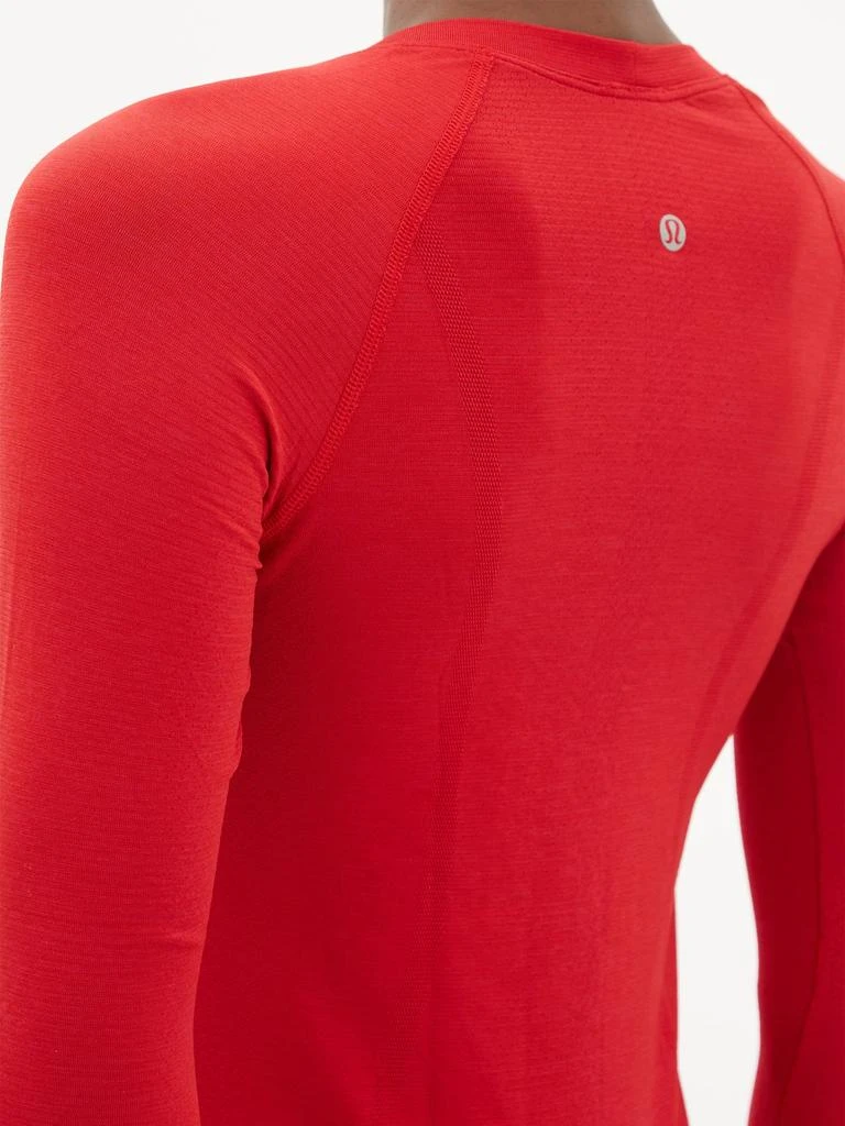 商品Lululemon|Swiftly 2.0 technical-mesh long-sleeved T-shirt,价格¥463,第4张图片详细描述