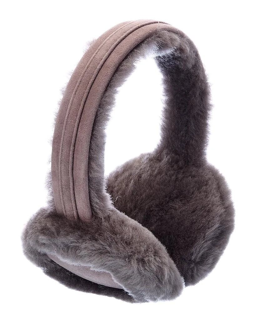 商品UGG|UGG Center Strip Suede Earmuffs,价格¥279,第3张图片详细描述