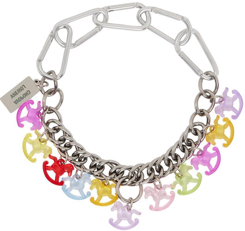 商品CHOPOVA LOWENA|Silver Rockinghorse Necklace,价格¥1070,第1张图片