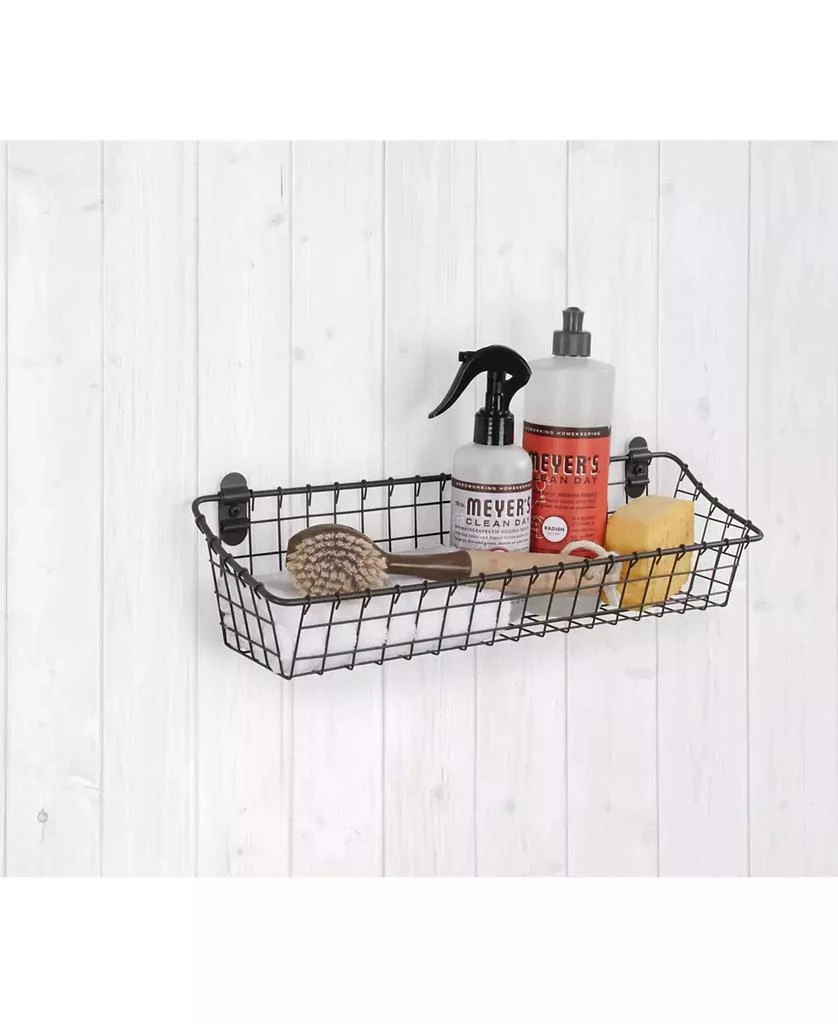 商品Spectrum|Vintage-like Living Wall Mount Basket,价格¥142,第2张图片详细描述