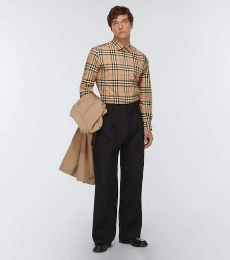 商品Burberry|Caxton checked cotton shirt,价格¥3401,第2张图片详细描述