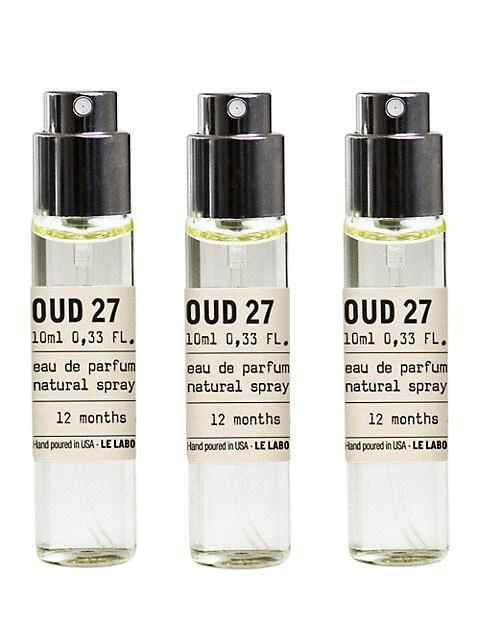 商品Le Labo|Oud 27 Travel Tube Eau De Parfum Refill Kit,价格¥1296,第1张图片