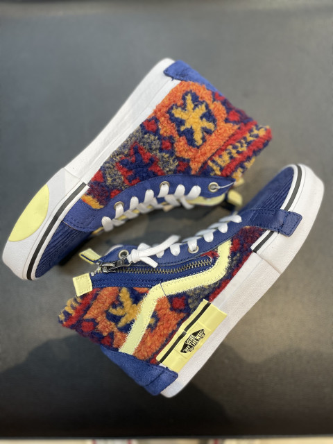 【韩国直邮|包邮包税】万斯[VANS] Sk8-Hi Reissue Cap # Multi Mix 男女共用鞋 #navy peony (VN0A3WM1ABG)商品第6张图片规格展示