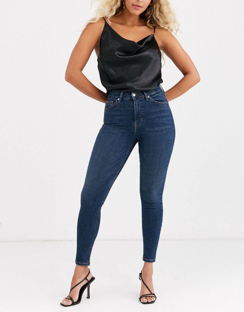 Topshop Jamie jeans in indigo商品第1张图片规格展示
