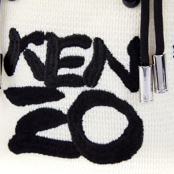 商品Kenzo|KENZO Women's 迷你水桶包 - White,价格¥1612,第4张图片详细描述