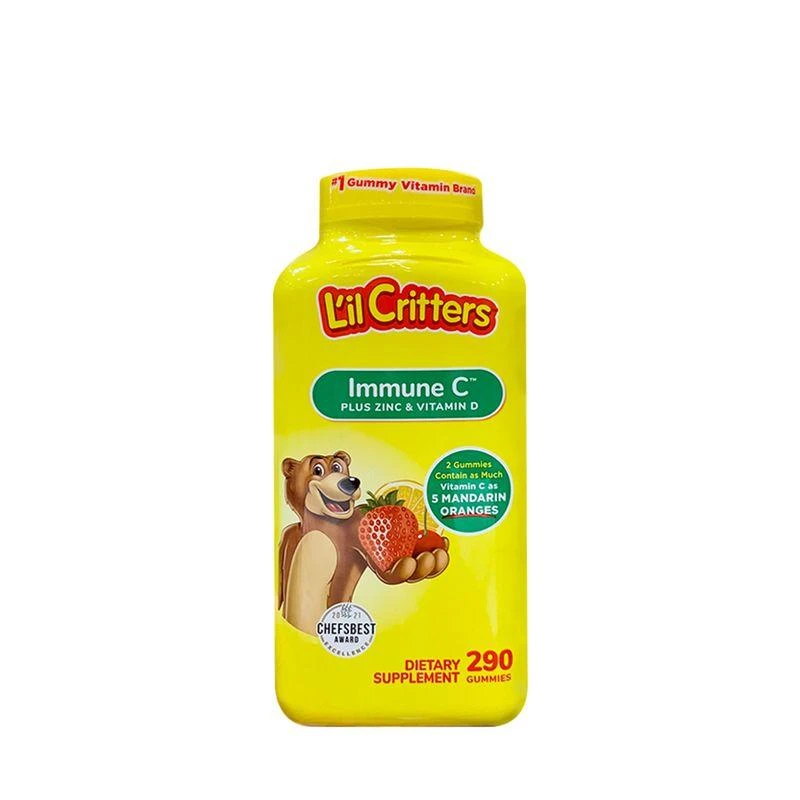 商品L'il Critters|Lil Critters Immune C小熊维生素免疫C软糖290颗,价格¥233,第1张图片