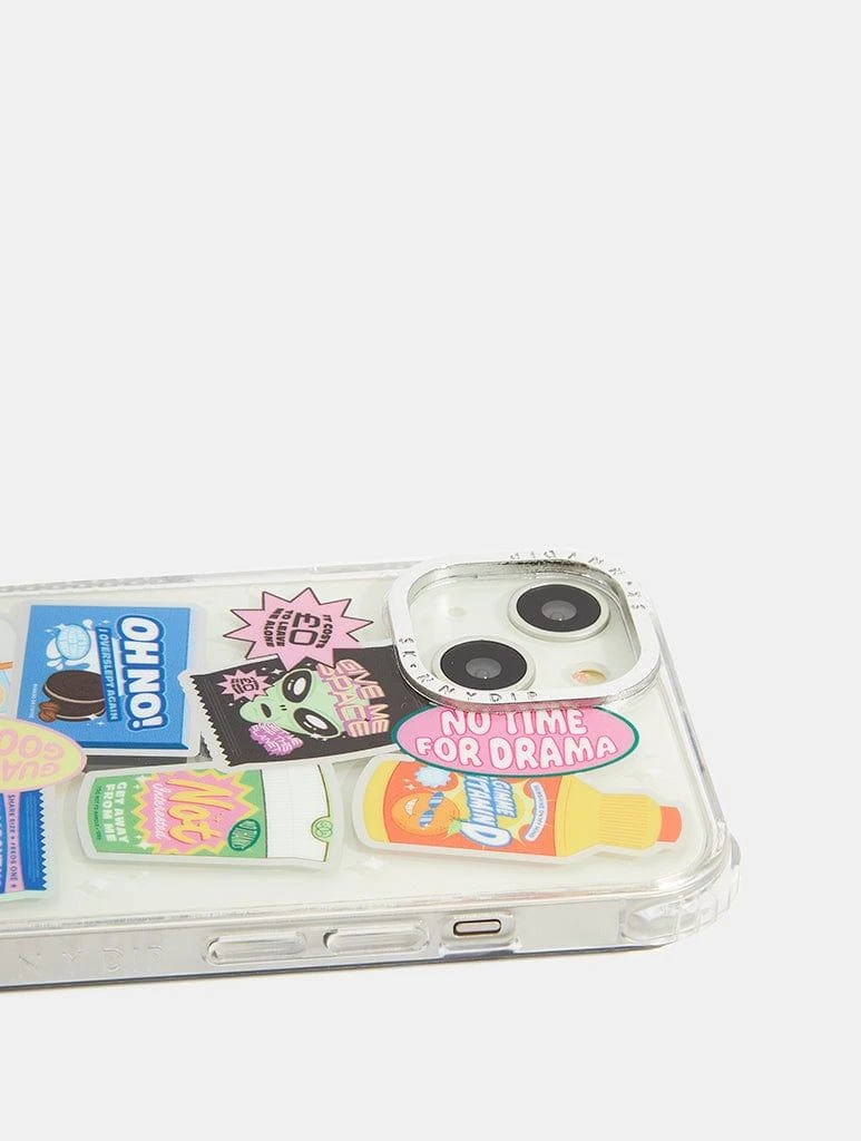 商品Skinnydip London|Corner Shop Sticker Shock iPhone Case,价格¥53,第4张图片详细描述