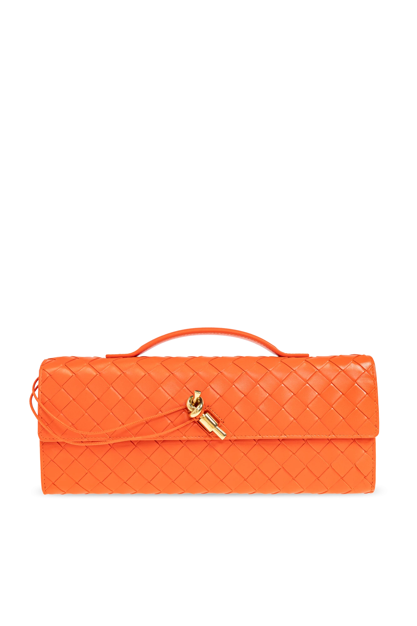 商品Bottega Veneta|Bottega Veneta 女士手提包 741511VCPP37518 橙色,价格¥21164 描述