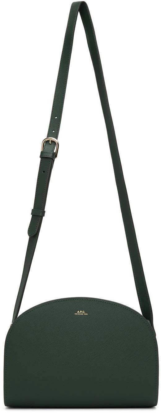 商品A.P.C.|Green Demi-Lune Bag,价格¥1846,第1张图片