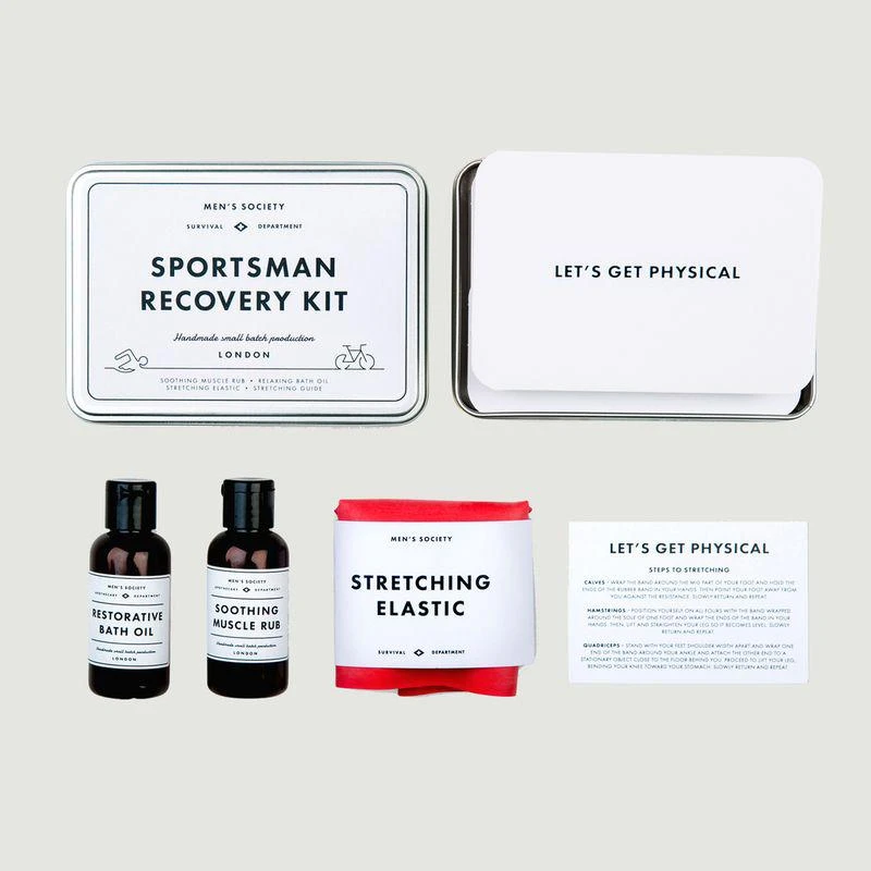 商品Men's Society|Sportsman Recovery Kit White Men's Society,价格¥249,第1张图片