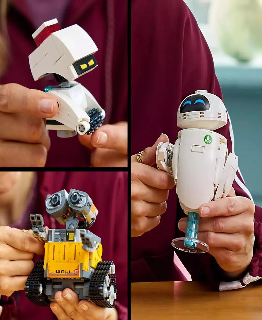 商品LEGO|Disney Pixar WALL-E and EVE 43279 Toy Building Set, 811 Pieces,价格¥516,第3张图片详细描述