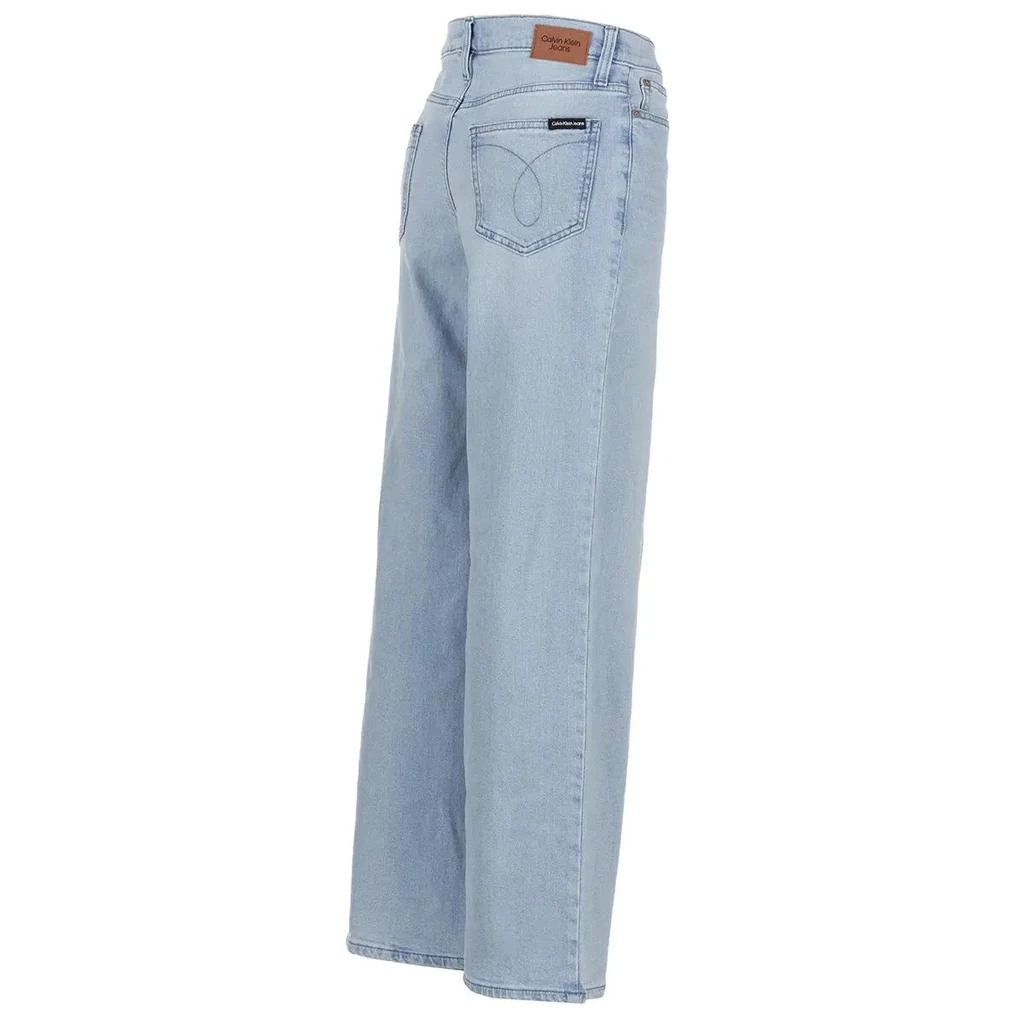 商品Calvin Klein|Calvin Klein Jeans Women's High Rise Wide Leg Vintage Stretch 32" Inseam,价格¥297,第3张图片详细描述