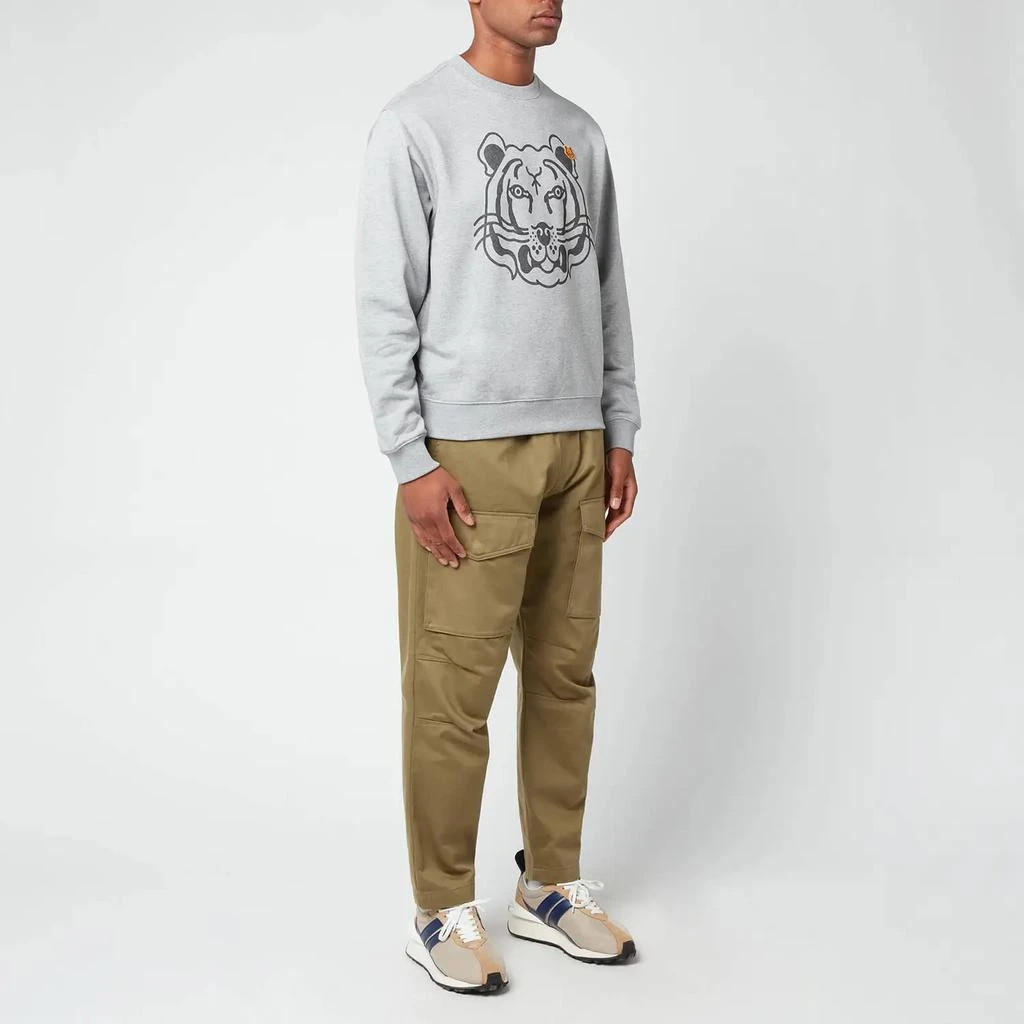 商品Kenzo|KENZO Men's K-Tiger Classic Sweatshirt - Pearl Grey,价格¥1292,第3张图片详细描述