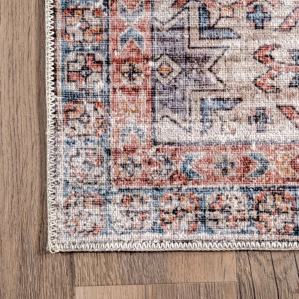 商品nuLOOM|Desna Machine Washable Faded Vintage Area Rug,价格¥224,第3张图片详细描述