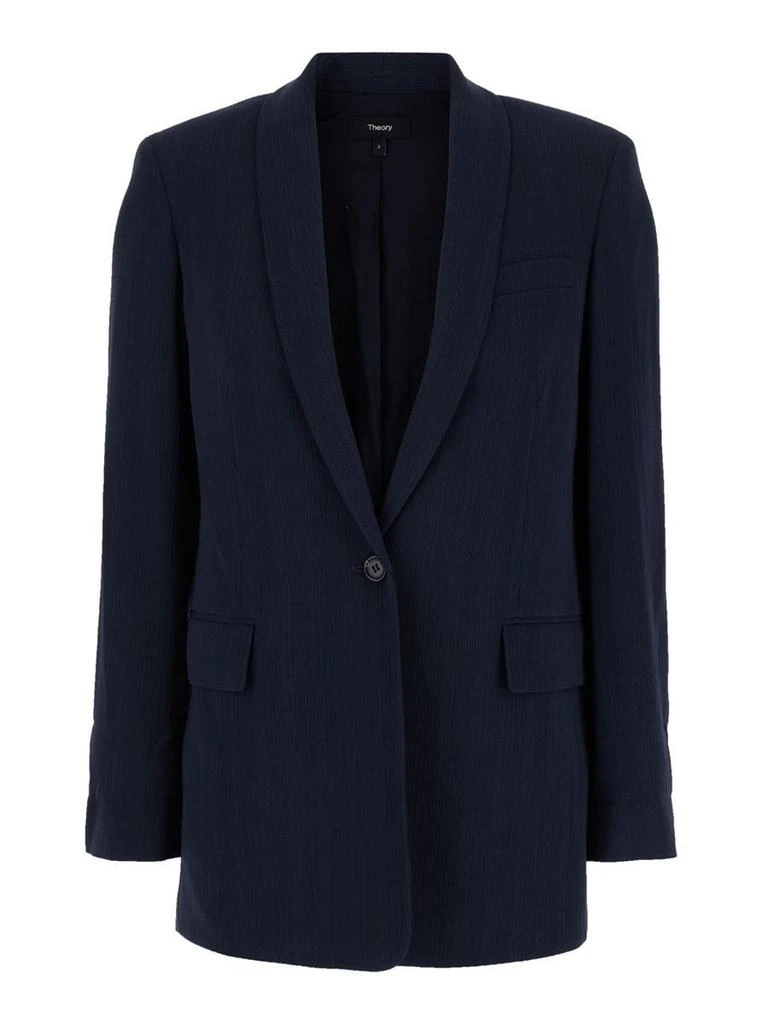 商品Theory|Theory Coats & Jackets in Blue,价格¥3260,第1张图片