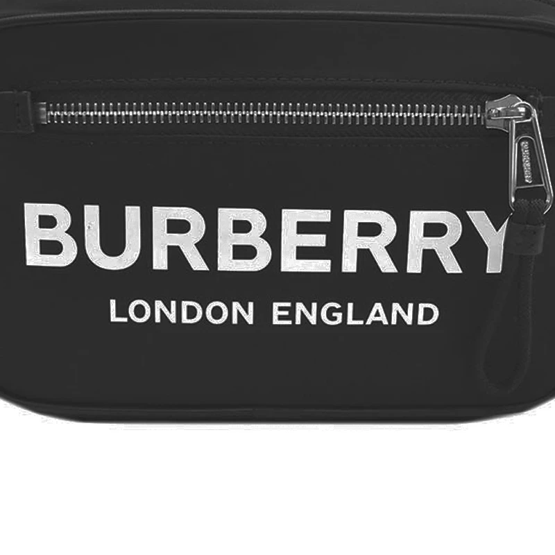 BURBERRY 黑色男士腰包 8021089 商品