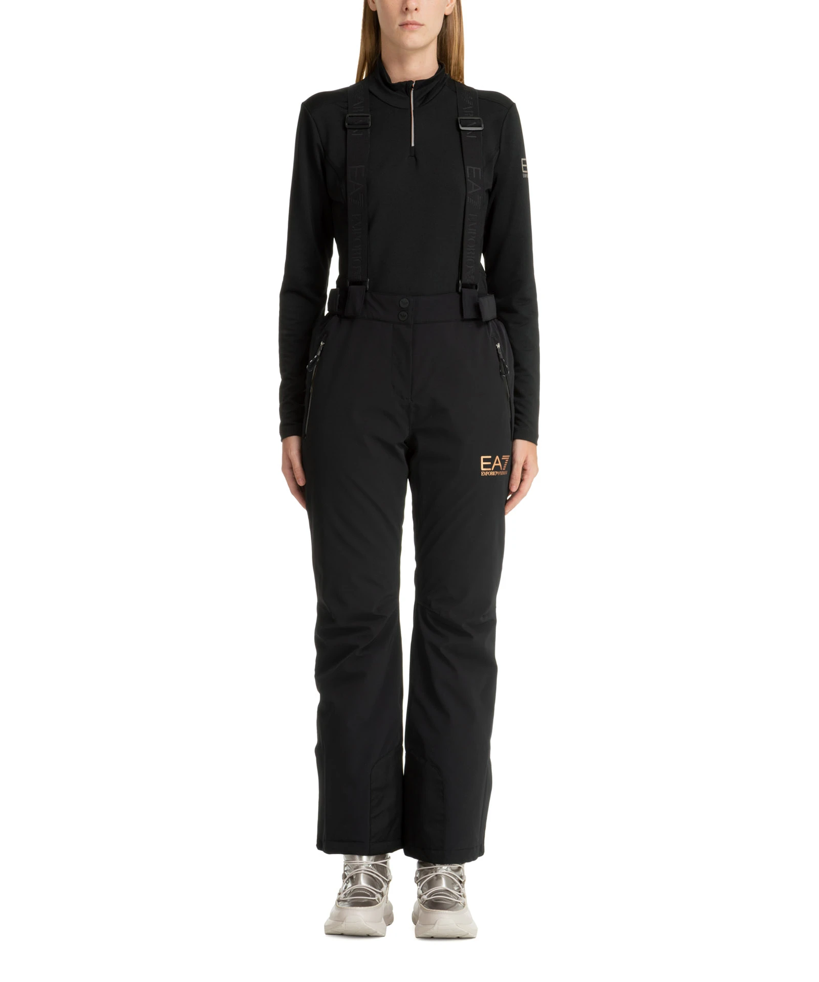 商品【商品预售7天】 Emporio Armani|Emporio Armani 女士滑雪服 6RTP04TN44Z1200 黑色,价格¥2134,第4张图片详细描述