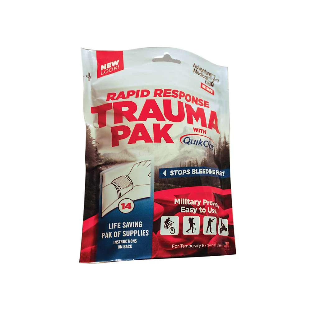 商品Adventure Medical Kits|Adventure Medical Kits Rapid Response Trauma Pack with QuikClot,价格¥216,第1张图片