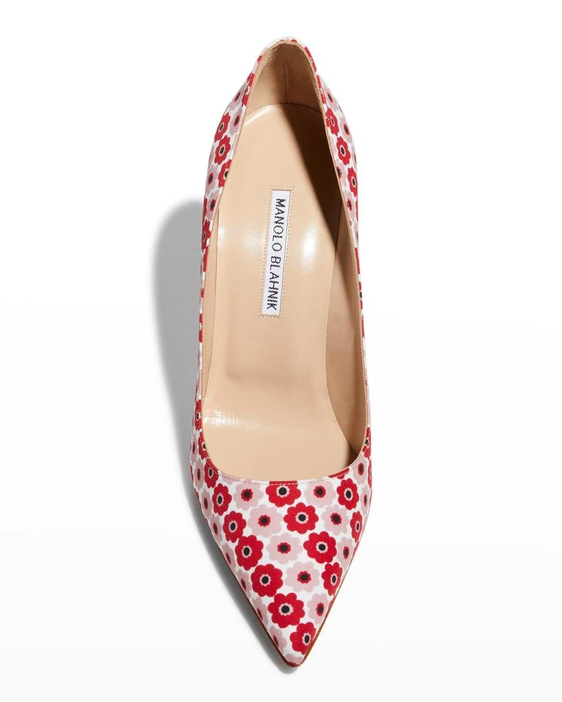 商品Manolo Blahnik|BB 105mm Printed Stiletto Pumps,价格¥1436,第5张图片详细描述