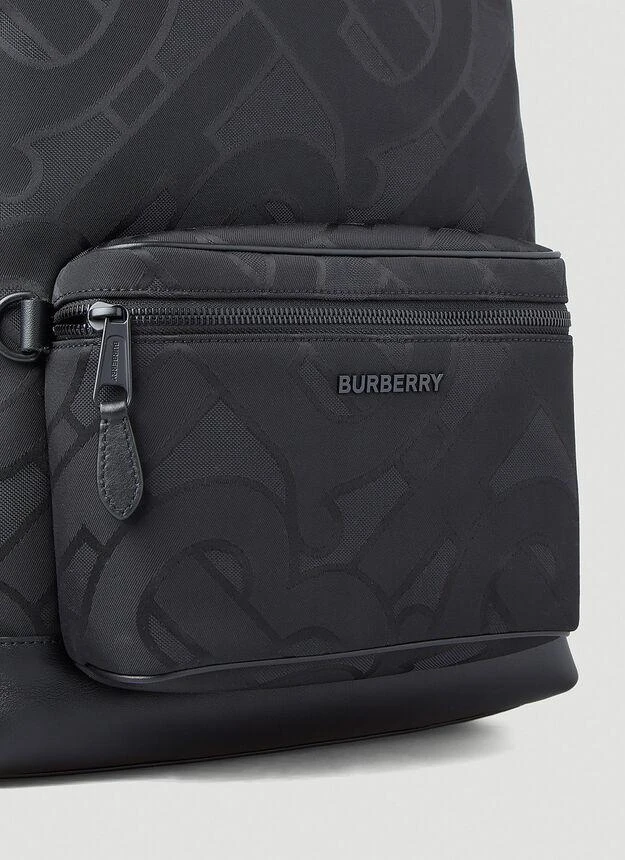 商品Burberry|Jett TB Monogram Backpack in Black,价格¥10664,第5张图片详细描述