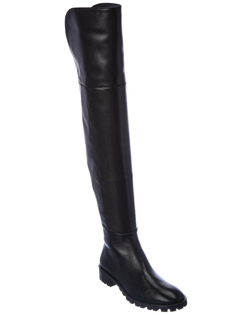 商品Stuart Weitzman|Stuart Weitzman Amber Leather Over-The-Knee Boot,价格¥2146,第1张图片