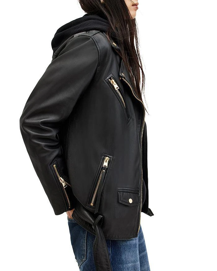 Billie Leather Biker Jacket 商品