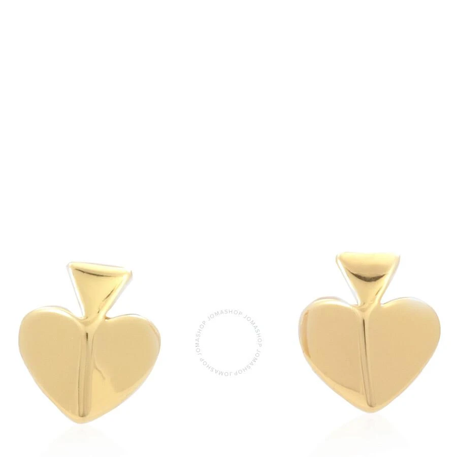 商品Kate Spade|Gold Legacy Logo Spade Studs,价格¥296,第1张图片