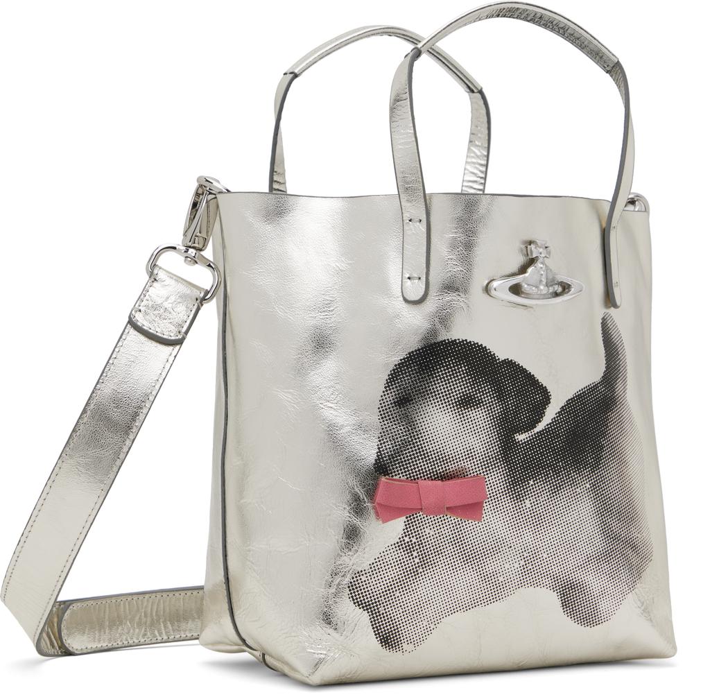 【Vivienne Westwood】メタリック STUDIO SHOPPER バッグ Vivienne Westwood Studio Shopper | CollardManson