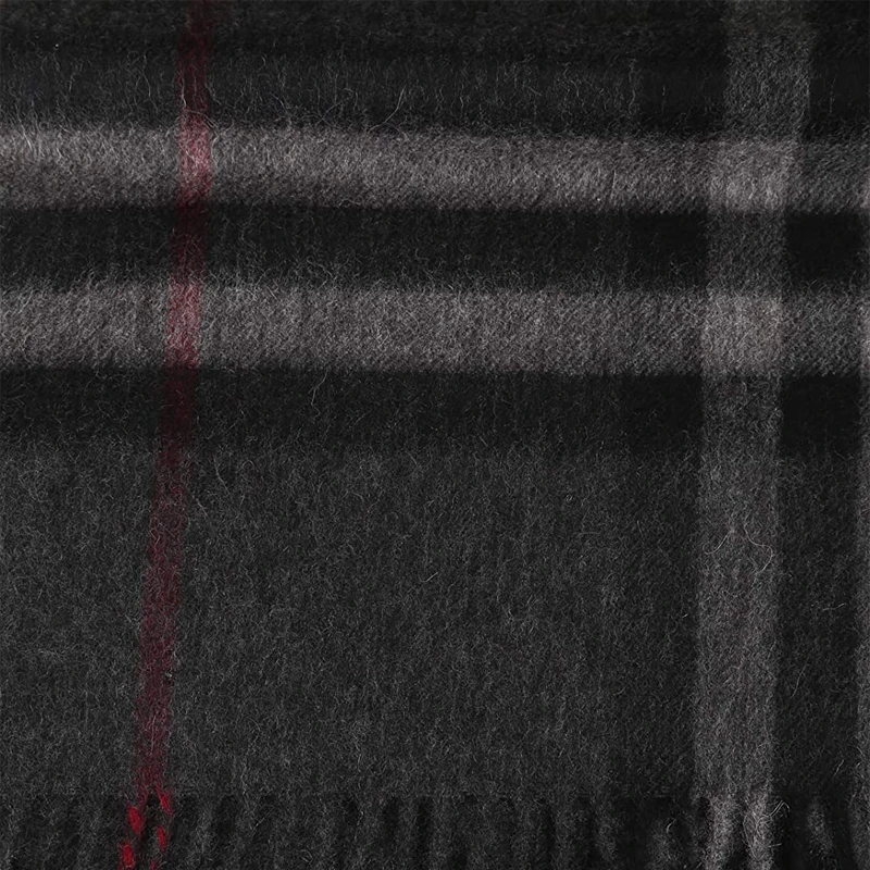BURBERRY 灰色男士围巾 8015538 商品