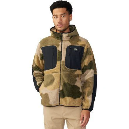 商品Mountain Hardwear|HiCamp Fleece Printed Hooded Jacket - Men's,价格¥558,第4张图片详细描述