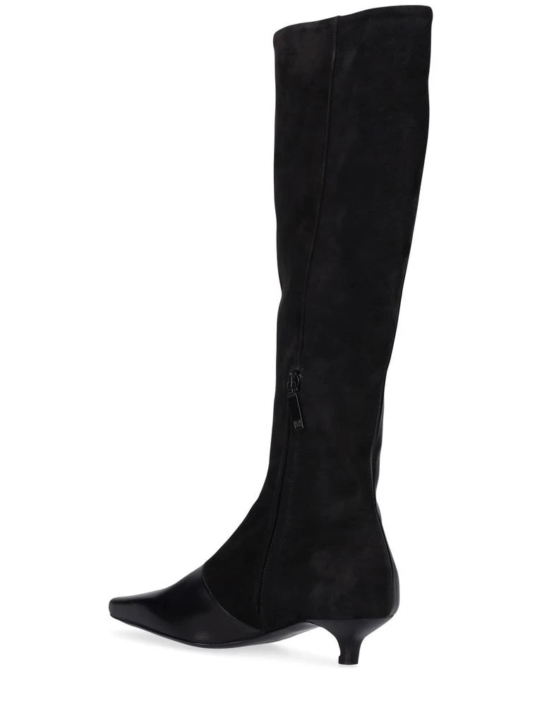 商品Totême|50mm The Slim Leather Tall Boots,价格¥7749,第3张图片详细描述