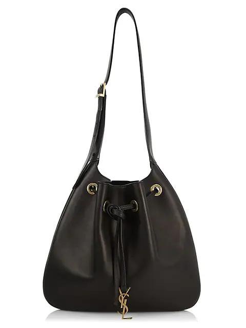 商品Yves Saint Laurent|Small Seau Flat Leather Bucket Bag,价格¥18949,第1张图片