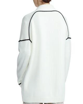 商品Maje|Monia Contrast-Trim Sweater,价格¥1539,第2张图片详细描述
