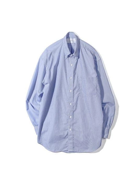 商品Ourselves|Multi Striped Button Down Shirt Sax,价格¥988,第1张图片