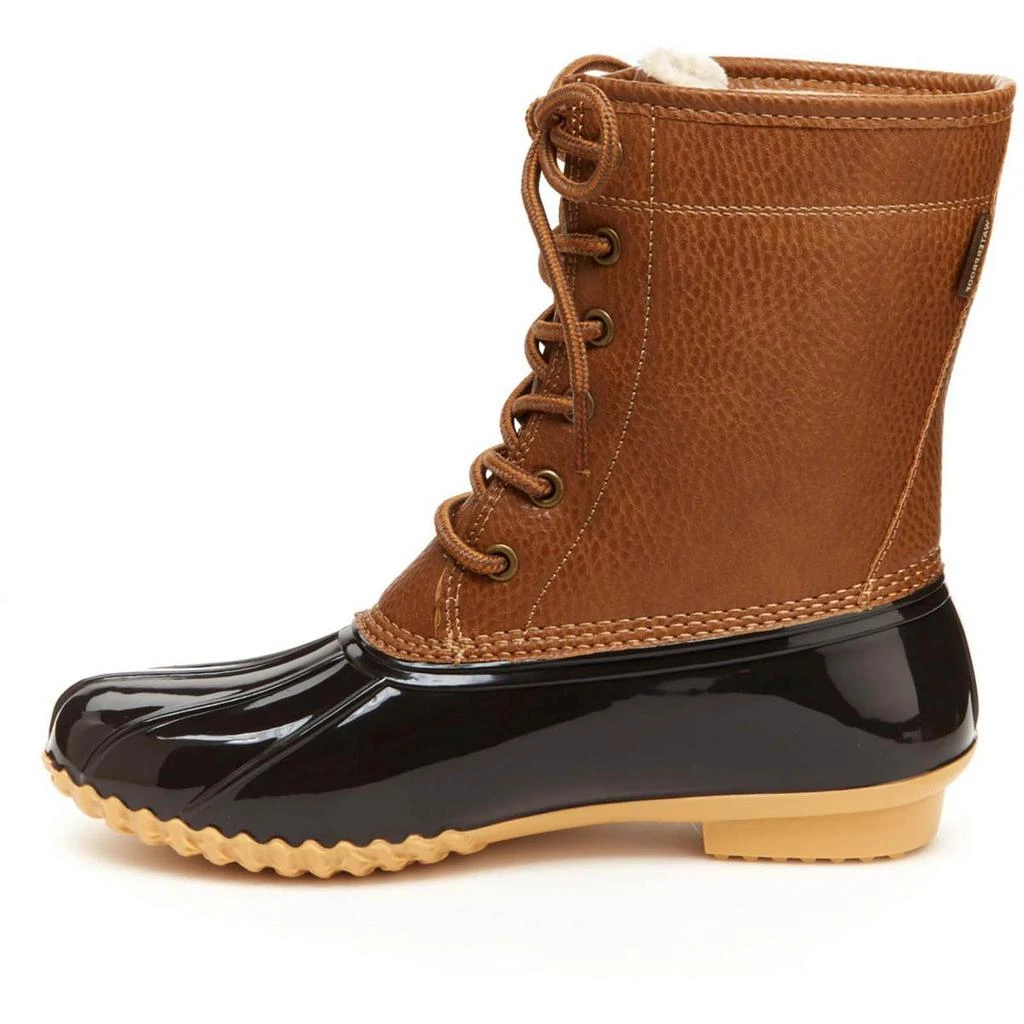 商品JBU by Jambu|JBU by Jambu Womens Maplewood Faux Leather Waterproof Rain Boots,价格¥298,第2张图片详细描述