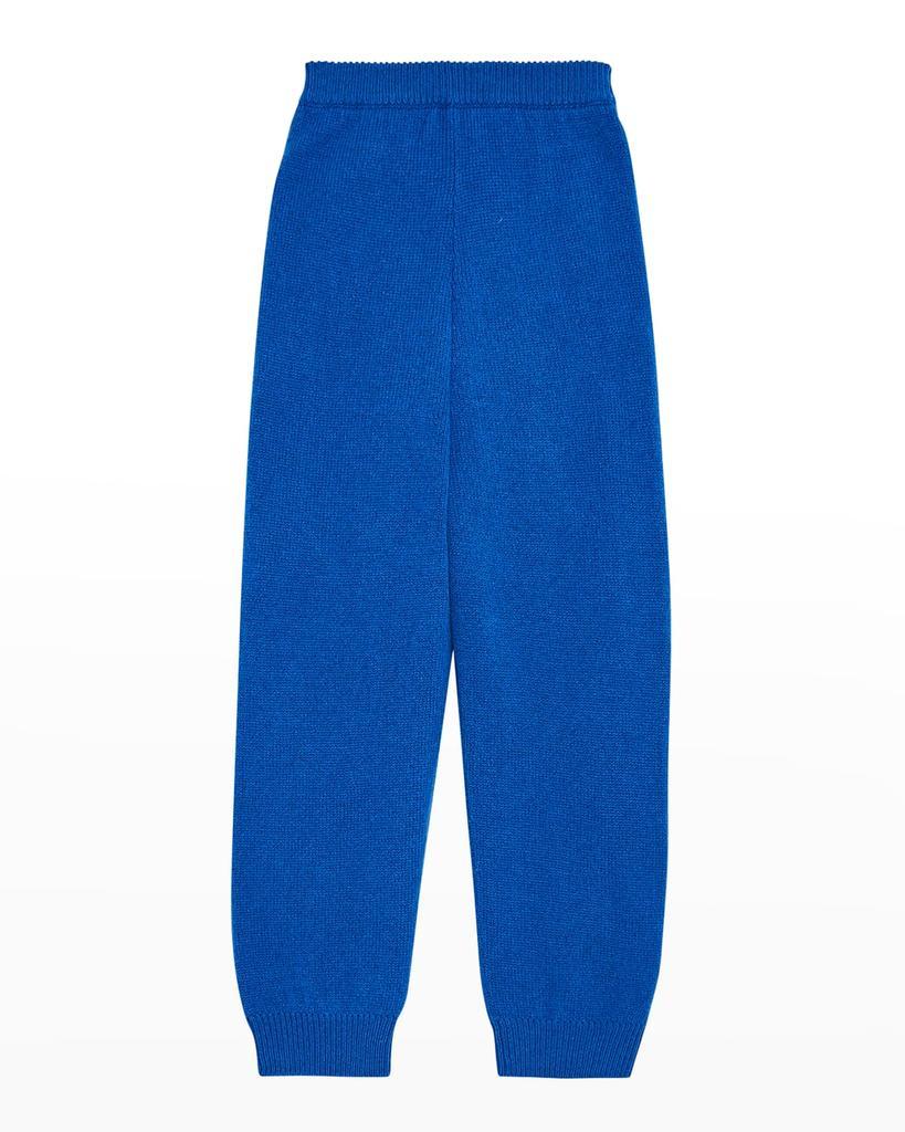 商品The Row|Kid's Solid Cashmere Jogger Pants, Size 2-10,价格¥1625,第4张图片详细描述