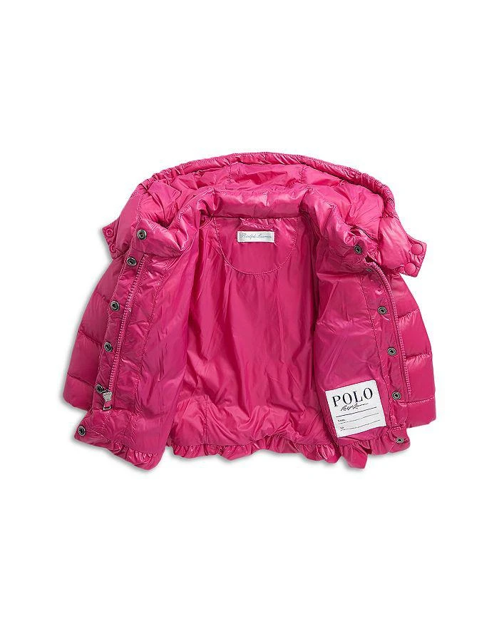 商品Ralph Lauren|Girls' Down Puffer Coat - Baby,价格¥752,第4张图片详细描述