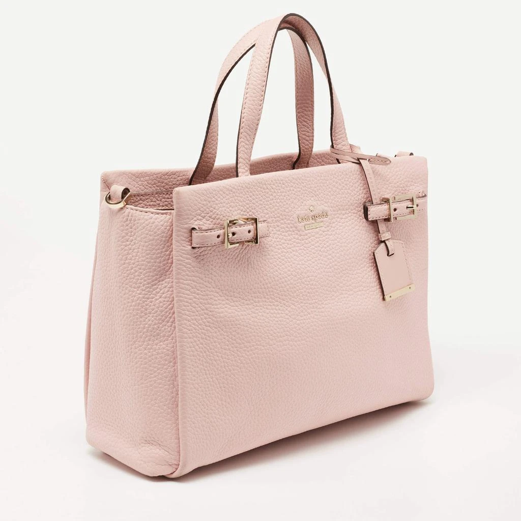 商品[二手商品] Kate Spade|Kate Spade Pink Leather Holden Street Lanie Tote,价格¥1006,第3张图片详细描述