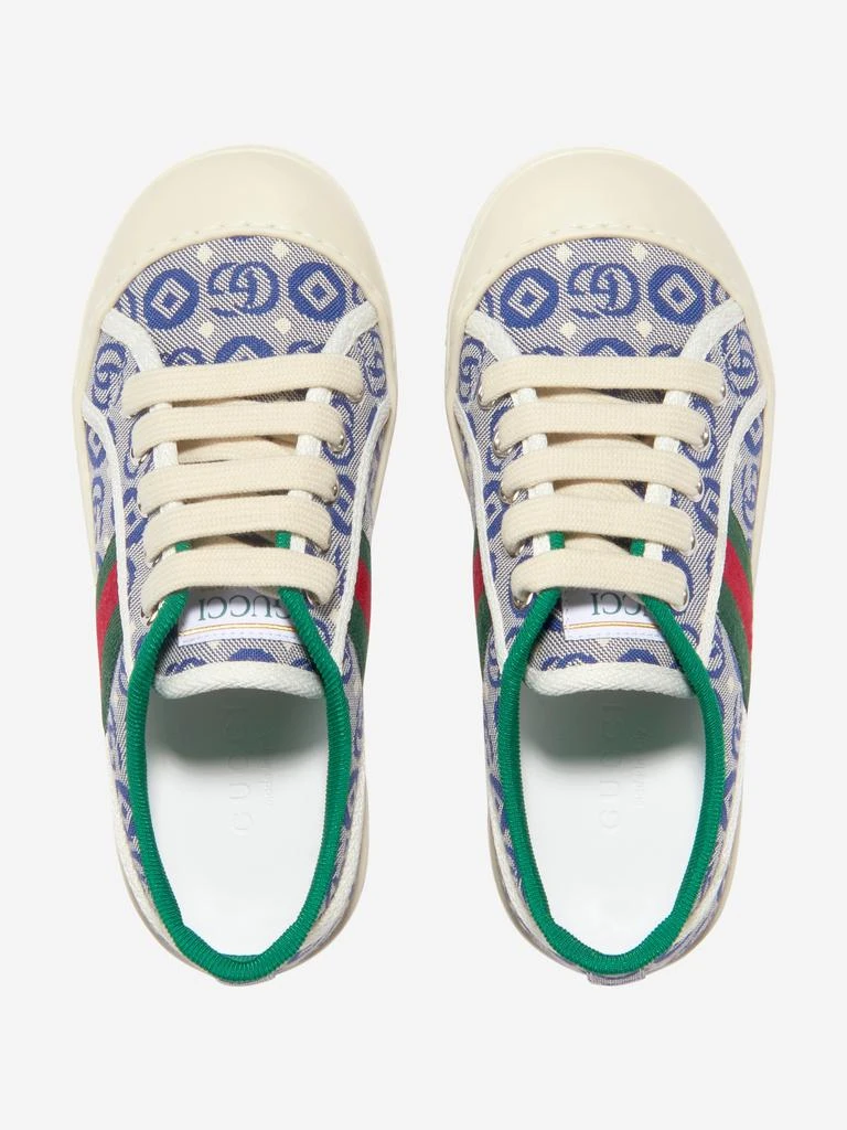 商品Gucci|Kids GG Tennis Trainers,价格¥1906,第4张图片详细描述