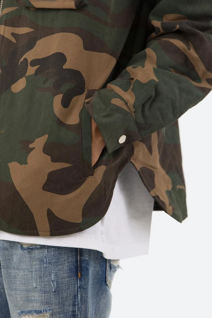 Camo Hooded Zip Up - Woodland Camo 商品
