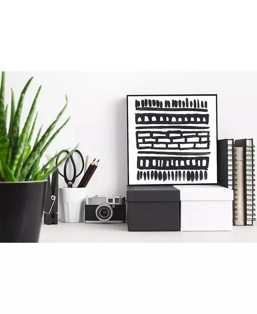 商品Giant Art|30" x 30" Weft III Art Block Framed Canvas,价格¥2106,第2张图片详细描述