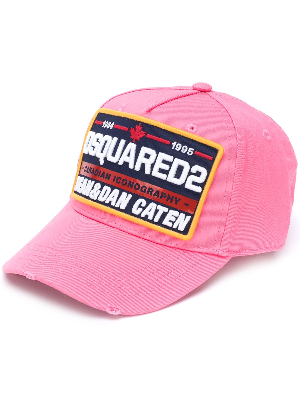 DSQUARED2 男士帽子 BCM035505C000019245 粉红色商品第1张图片规格展示