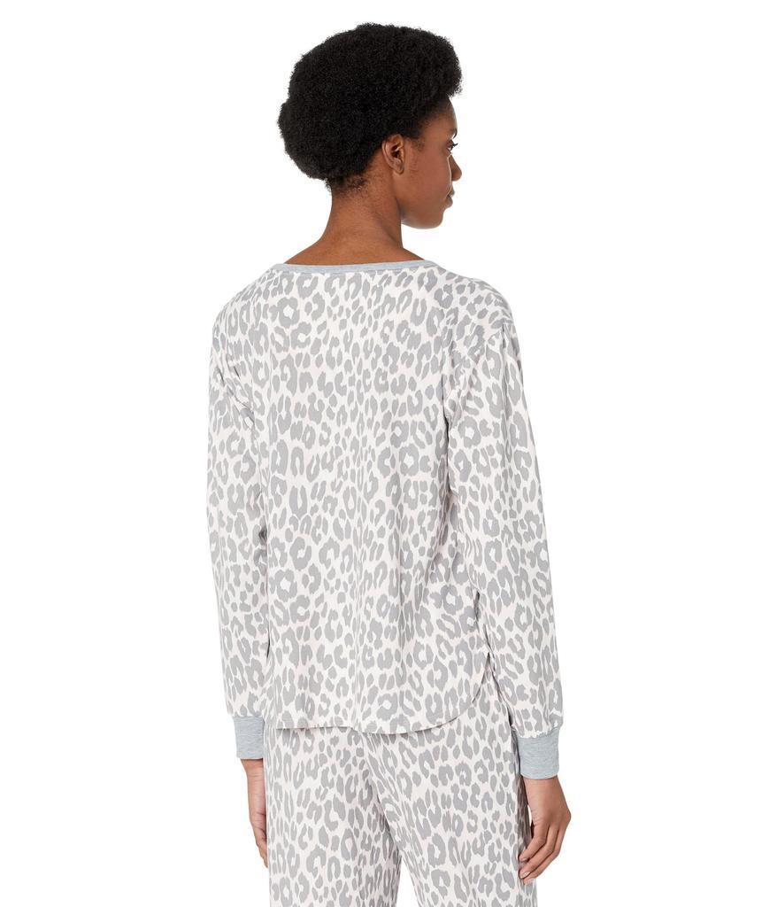 商品Kate Spade|Fashion Long Sleeve Joggers PJ Set,价格¥312,第6张图片详细描述