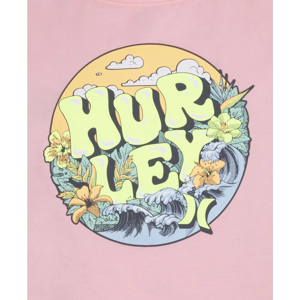 商品Hurley|Big Girls Bubblegum Tee,价格¥105,第3张图片详细描述