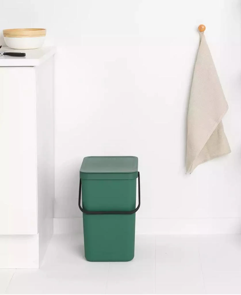 商品Brabantia|Sort Go Plastic Waste Bin, 6.6 Gallon, 25 Liter,价格¥564,第5张图片详细描述